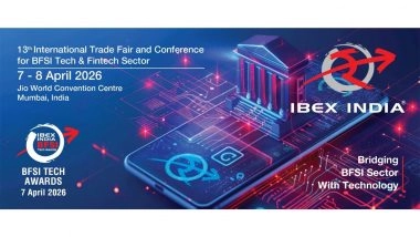 Business News | IBEX India 2026 to Honour Trailblazers at the Prestigious BFSI Tech Awards 7 April 2026 | Jio World Convention Centre, Mumbai, India