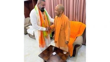 Entertainment News | Sanjay Dutt Shares Pictures from His Meeting with CM Yogi Adityanath