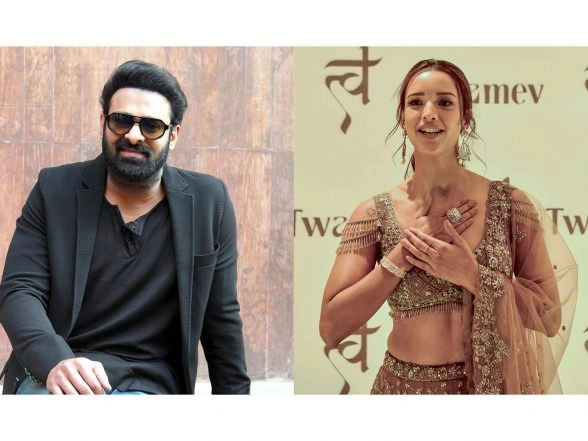 Entertainment News | Prabhas Wishes 'Spirit' Co-star Triptii Dimri as She Turns a Year Older; Check