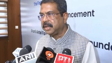 India News | Delhi: Union Education Minister Dharmendra Pradhan Launches 'Teacher App 2.0', Lauds Advances in Education System