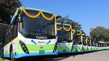 India News | Telangana: 1,085 Olectra E-buses to Power Hyderabad's Green Transit