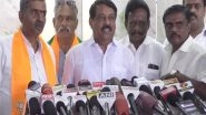 India News | Tamil Nadu BJP Chief Nainar Nagendran Alleges Rise in Crimes Under DMK Rule