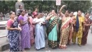 India News | Telangana: ASHA Workers Stage Protest at DMHO Office in Hyderabad