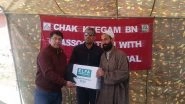 India News | J-K: Indian Army and Elfa International NGO Distribute Food Kits in Kandi and Tarish Villages During Ramzan