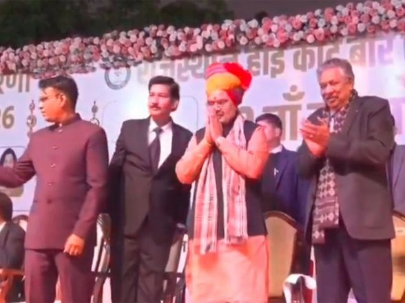 India News | Rajasthan CM Attends Oath-taking Ceremony of High Court Bar Association Executive Committee