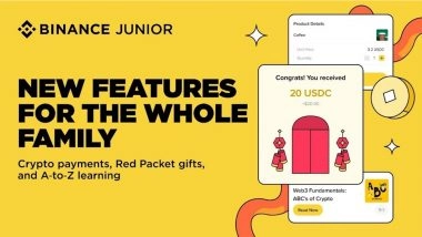 Business News | Binance Enhances 'Binance Junior' with New Features to Boost Family Crypto Savings and Learning