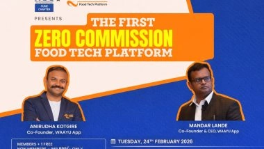 Business News | 180 Plus FnB Leaders and NRAI on One Stage: WAAYU Anchors High-Stakes Industry Dialogue in Pune