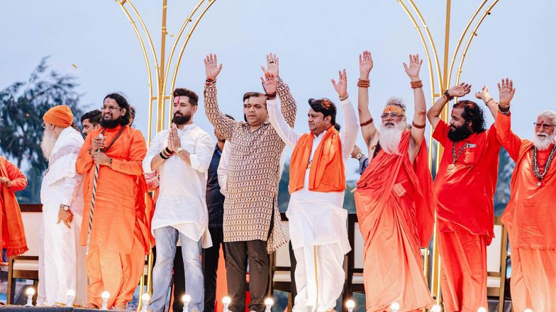 Business News | Historic Grand Samudra Maha Aarti Concludes at Goan Beaches