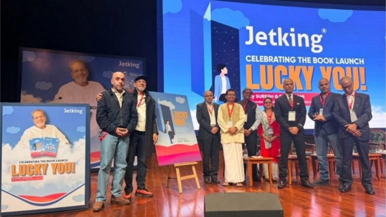Business News | Grand Launch of Lucky You Book at Bharat Mandapam: Jetking Reinforces Commitment to Youth Empowerment