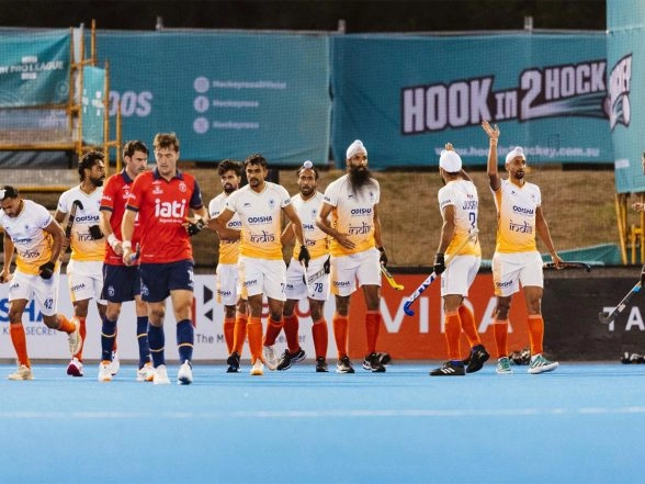 Sports News | FIH Men's Pro League: India Go Down 3-4 in Shootout After 1-1 Draw Against Spain
