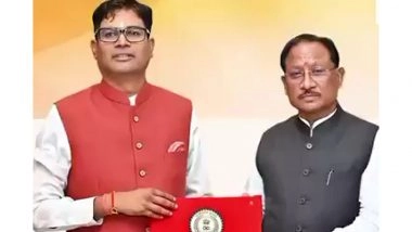India News | Chhattisgarh Finance Minister Present Rs 1.72 Lakh Cr Budget for 2026-27, Focus on Bastar Development, Education and Industry