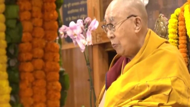 World News | Former Tibetan Political Prisoners Offer 'Long Life Prayer' to Dalai Lama, Allege Repression in Tibet