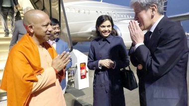 World News | Japan: Uttar Pradesh CM Yogi Adityanath Arrives in Tokyo