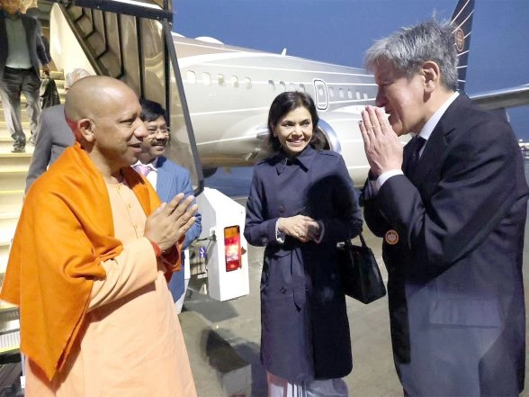 World News | Japan: Uttar Pradesh CM Yogi Adityanath Arrives in Tokyo