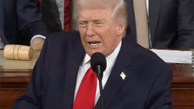 World News | Trump in His State of the Union Address Announces Data Centres Energy Deal