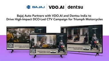 Business News | Bajaj Auto Partners with VDO.AI and Dentsu India to Drive High-Impact DCO-Led  CTV Campaign for Triumph Motorcycles