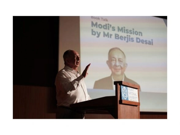 Business News | Anant National University Hosts a Special Author Talk by Berjis Desai on His Latest Book Modi's Mission