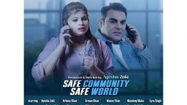 Business News | Dubai-Based Director Ayesha Zaki Makes Lead Acting Debut with Arbaaz Khan in 'Safe Community Safe World'