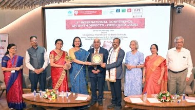 Business News | Dr. D. Y. Patil Medical College, Hospital & Research Centre, Pimpri, Pune Successfully Hosts 7th International Conference on Birth Defects 2026
