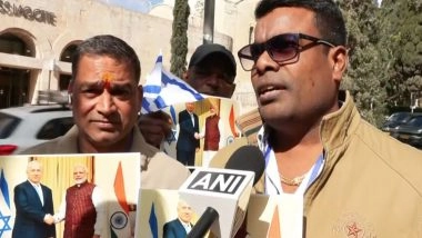 World News | Indian Diaspora Beams with Pride as PM Modi's Israel Visit Rekindles Memories, Calls It 'auspicious Moment' for Ties