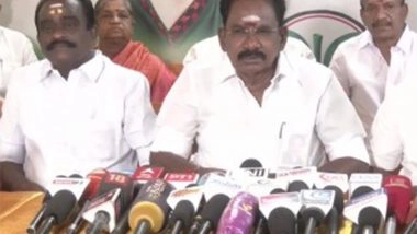 India News | Madurai Road Full of Potholes, 37 Wards Face Water Shortage: AIADMK's Sellur Raju