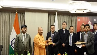 India News | UP CM Yogi Adityanath Meets Leaders of Suzuki Motor, Minda Corporation in Tokyo