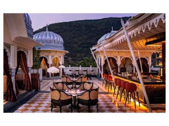 Business News | Rooted In Tradition, Elevated For Today: The Leela Palace Jaipur Unveils the Amber Terrace, Its New Rooftop Destination Overlooking the Aravallis