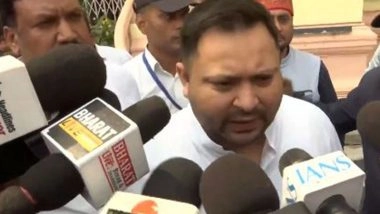 India News | Crime Increasing Day by Day in Bihar, Law and Order Has Collapsed: Tejashwi Yadav Slams NDA Govt