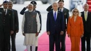 World News | PM Modi Receives Guard of Honour During State-visit to Israel