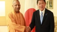 World News | CM Yogi Holds Talks on Strengthening Ties with Japan FM; Invites Japanese Firms to Invest in UP