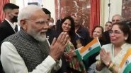 World News | PM Narendra Modi Welcomed with Vibrant Indian Cultural Performances in Israel