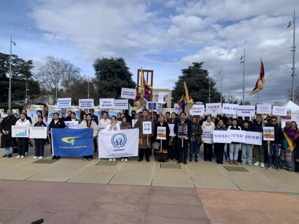 World News | Pro-Tibet Groups Hold Protest in Geneva as UNHRC 61st Session Opens, Raises Concerns over Rights Situation in Tibet