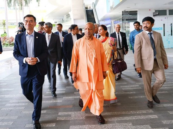 World News | 'Record-breaking Investments into UP': Singapore Envoy Hails CM Yogi's Visit