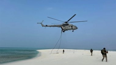 India News | Southern Air Command Conducted Joint Maritime Exercise, 'Kalari Leap' in Lakshadweep