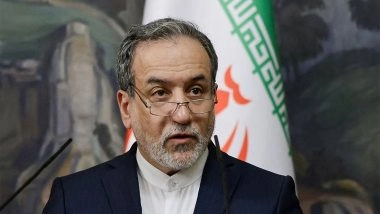 World News | Iran FM Urges PM Modi to Raise Palestinian Issue During Israel Visit, Reaffirms Strong Ties with India