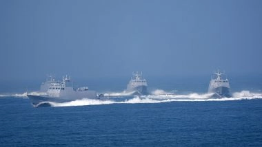 World News | Taiwan Detects 30 Sorties of PLA Aircraft, 6 PLAN Vessels Around Its Territory