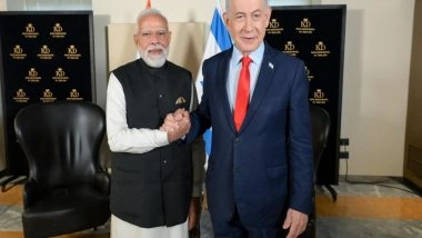 World News | India-Israel to Sign Economic, Security, Diplomatic Agreements After Conclusion of PM Modi-Netanyahu Talks