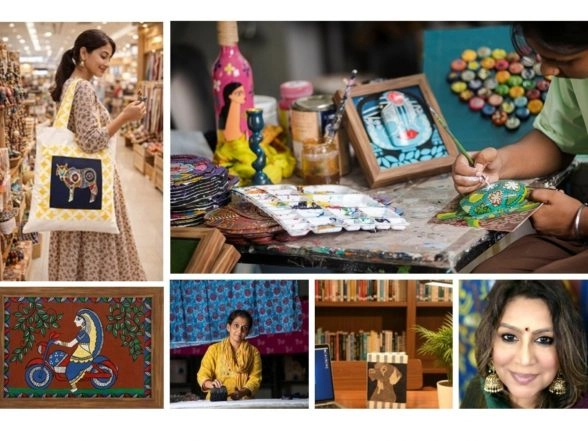 Business News | Former Airbus 300 and 320 Fleet Captain Indraani Singh Launches Indha Craft to Boost Rural Women's Livelihoods