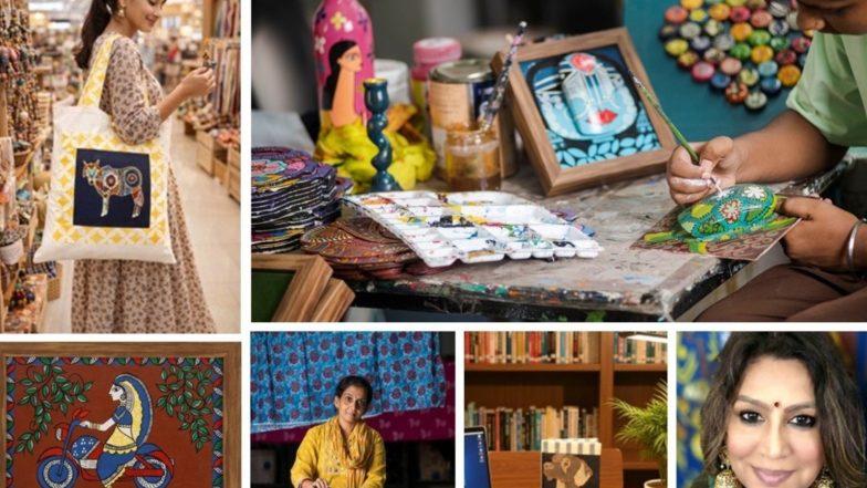 Business News | Former Airbus 300 and 320 Fleet Captain Indraani Singh Launches Indha Craft to Boost Rural Women's Livelihoods