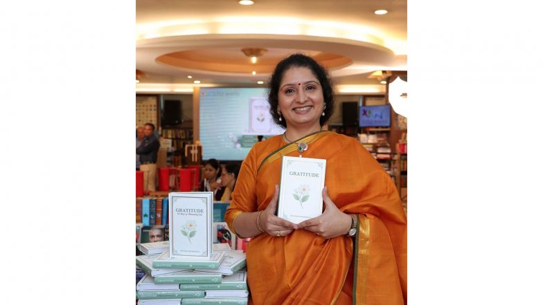 Business News | Dr. Disha Bhanushali Launches 'Gratitude: 42 Days of Honouring Life' at Title Waves Bandra, Calls It a Guide to Inner Healing