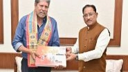 Sports News | Chhattisgarh CM Vishnu Deo Sai, PGTI President Kapil Dev Discuss Vision for International Golf Infrastructure in Nava Raipur