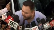 India News | "BJP Pushing Divisive Agendas:" Tejashwi Yadav on Amit Shah's Statement on Infiltration