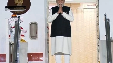 World News | PM Modi Returns to India After Concluding 2-day State Visit to Israel