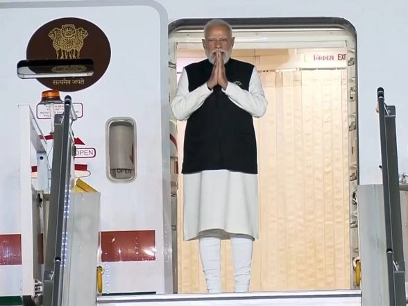 World News | PM Modi Returns to India After Concluding 2-day State Visit to Israel