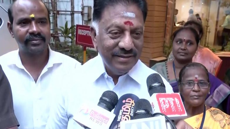 India News | Expelled AIADMK Leader O Panneerselvam Likely to Join DMK