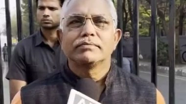 India News | Mamata Banerjee Rattled by SIR, Accepting That 1.20 Crore Names Added Deliberately in Electoral Roll: BJP's Dilip Ghosh