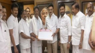 India News | Expelled AIADMK Leader O Panneerselvam Joins DMK in Presence of MK Stalin