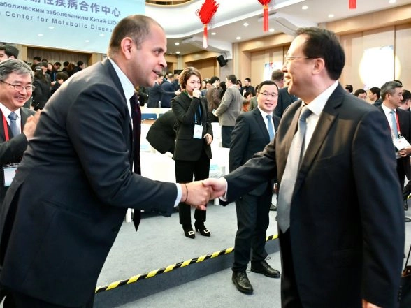 World News | India, China Discuss Boosting Bilateral Ties at SCO Metabolic Diseases Centre Launch in Shanghai