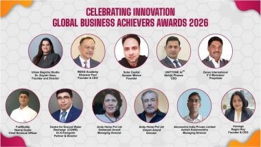 Business News | Rewarding Excellence: Global Business Achievers Awards 2026