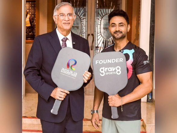Business News | Hiranandani Group's Regalia Business Parks Joins Hands with Grav8 Sports for India's First CXO Pickleball League